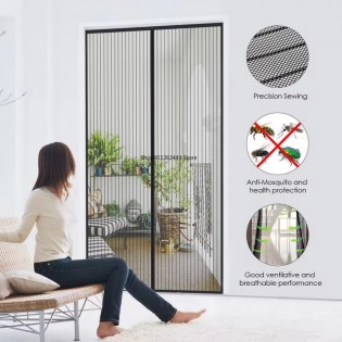 Magnetic Screen Door Curtain, Anti Mosquito, Fly Screen Door, Keep Bugs Out of Door