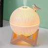 Lampe lune avec humidificateur d'air d'oiseau, diffuseur de parfum de pulvérisation automatique, brumisateur USB, diffuseur