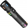 Zoom Flashlight - Powerful Handheld Flashlight - Zoomable Water Resistant Zoom Flashlight for Night Lighting, Biking, Camping,