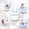 Mini imprimante de poche portable Bluetooth sans fil imprimante photo imprimante imprimante thermique USB avec papier thermique