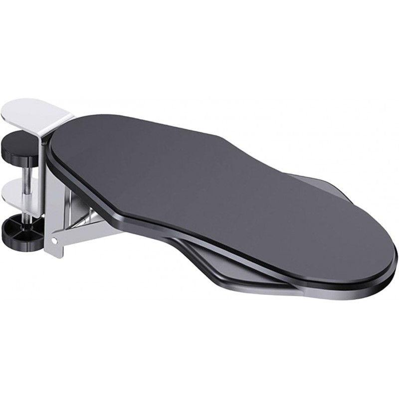 Dickly Accoudoir D'ordinateur Ergonomique pour Bureau, Repose-coude pour Table Bureau Chaise Bureau Maison, Pliable