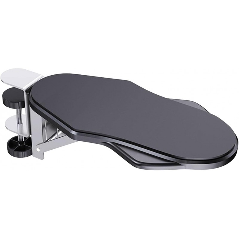 Dickly Accoudoir D'ordinateur Ergonomique pour Bureau, Repose-coude pour Table Bureau Chaise Bureau Maison, Pliable