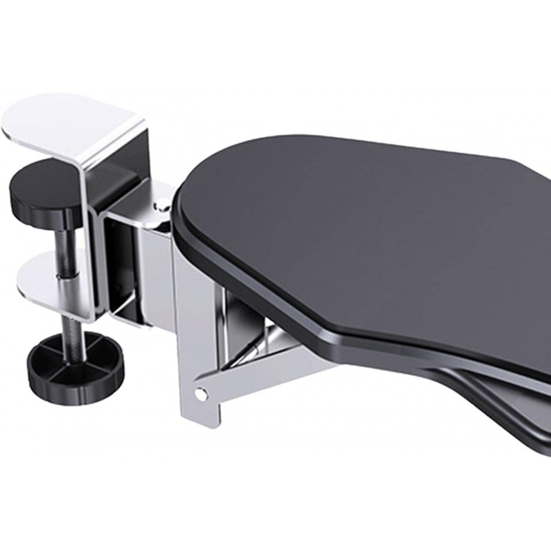 Dickly Accoudoir D'ordinateur Ergonomique pour Bureau, Repose-coude pour Table Bureau Chaise Bureau Maison, Pliable