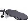 Dickly Accoudoir D'ordinateur Ergonomique pour Bureau, Repose-coude pour Table Bureau Chaise Bureau Maison, Pliable