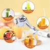 HAPPOW Presse-agrumes manuel en alliage d'aluminium, presse-fruits, presse-agrumes, presse-oranges manuel, presse-fruits